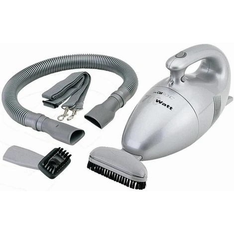 Clatronic HS 2631 Aspirador De Mano Potente, Con Cable 6 Metros, Ligero, Compacto, Filtro Permanente, Accesorios 700W Plata 1 Clatronic HS 2631 Aspirador De Mano Potente, Con Cable 6 Metros, Ligero, Compacto, Filtro Permanente, Accesorios 700W Plata