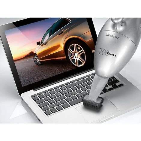 Clatronic HS 2631 Aspirador De Mano Potente, Con Cable 6 Metros, Ligero, Compacto, Filtro Permanente, Accesorios 700W Plata 3 Clatronic HS 2631 Aspirador De Mano Potente, Con Cable 6 Metros, Ligero, Compacto, Filtro Permanente, Accesorios 700W Plata - Imagen 3