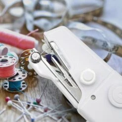 Maquina De Coser Portátil Costurera Pequeña -Hogar Limpieza Tienda 2794721 4