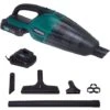 VONROC Aspirador De Mano - VPower 20V - Depósito De 0,5L - Juego Completo Incl. 1x Batería De 2,0Ah, Cargador, 3 Boquillas Y Tubo De Extensión