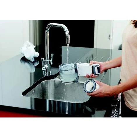 Black & Decker BLACK+DECKER PV1820L Aspirador De Mano Sin Cable 18 V (1.5 Ah) 8 Posiciones De Limpieza Cabezal Pivotante Acción Ciclónica Diseño Compacto Y Ligero, Color Blanco 3 Black & Decker BLACK+DECKER PV1820L Aspirador De Mano Sin Cable 18 V (1.5 Ah) 8 Posiciones De Limpieza Cabezal Pivotante Acción Ciclónica Diseño Compacto Y Ligero, Color Blanco - Imagen 3