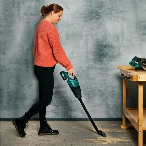 VONROC Aspirador De Mano - VPower 20V - Depósito De 0,5L - Juego Completo Incl. 1x Batería De 4,0Ah, Cargador, 3 Boquillas Y Tubo De Extensión 4 VONROC Aspirador De Mano - VPower 20V - Depósito De 0,5L - Juego Completo Incl. 1x Batería De 4,0Ah, Cargador, 3 Boquillas Y Tubo De Extensión - Imagen 4