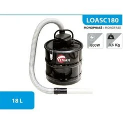 Apirador Especial Ceniza 18 Litros. - LEMAN - Ref:LOASC180