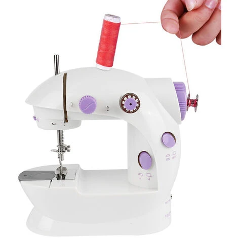 Máquina De Coser Portátil, Mini Máquina De Coser Multifunción Con 12 Modelos De Puntos Para Principiantes, Ropa DIY 1 Máquina De Coser Portátil, Mini Máquina De Coser Multifunción Con 12 Modelos De Puntos Para Principiantes, Ropa DIY