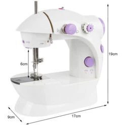Máquina De Coser Portátil, Mini Máquina De Coser Multifunción Con 12 Modelos De Puntos Para Principiantes, Ropa DIY 9 Máquina De Coser Portátil, Mini Máquina De Coser Multifunción Con 12 Modelos De Puntos Para Principiantes, Ropa DIY -Hogar Limpieza Tienda 58503400 5