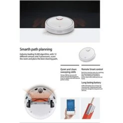 Robot Aspirador Modelo Xiaomi MI VACCUM CLEANER Color Blanco Ref-14 SEMI NUEVO -Hogar Limpieza Tienda 60285165 4
