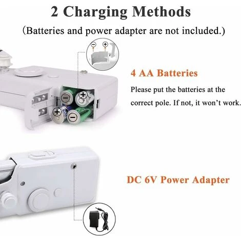 Máquina De Coser Portátil, Mini Máquina De Coser Manual Para Coser Ropa Reparación Rápida Con 15 Accesorios 3 Máquina De Coser Portátil, Mini Máquina De Coser Manual Para Coser Ropa Reparación Rápida Con 15 Accesorios - Imagen 3