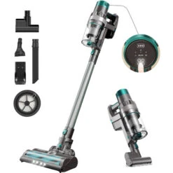 Hogar Limpieza Tienda 19 ULTENIC U11 Pro Aspiradora Sin Cable Ultenic, Aspirador Escoba Vertical Potente 25000PA, Vacuum Cleaner Multifuncional Con Pantalla Táctil, Autonomía De 50 Minutos, 3 Niveles De Potencia Adjustables