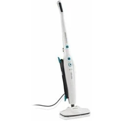 Leifheit Mopa A Vapor CleanTenso Contra Bacterias Y Gérmenes, Limpiador De Vapor De Calentamiento Rápido, Limpiasuelos Con Regulación Gradual