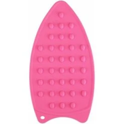 Almohadilla De Silicona Para El Descanso De La Plancha, Alfombrilla Multiusos Resistente Al Calor, Tabla De Planchar Portátil Para Viajes En El Hogar (rosa)