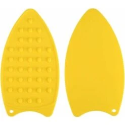 Alfombrilla Para Planchar, Resistente Al Calor, Antideslizante, De Silicona, Para Protección De Encimera, 10.63 X 5.5 X 0.3 Pulgadas (2 Piezas, Amarillo)