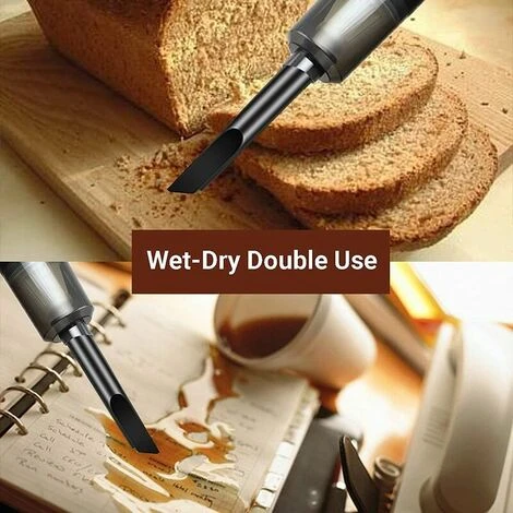 Aspiradora De Coche, Aspiradora De Mesa Inalámbrica (400 G, Mini Aspiradora De Mano, 4500 Pa Pequeña Aspiradora Portátil Y Potente, Para Limpieza De Coche/teclado/ordenador/mascotas 2 Aspiradora De Coche, Aspiradora De Mesa Inalámbrica (400 G, Mini Aspiradora De Mano, 4500 Pa Pequeña Aspiradora Portátil Y Potente, Para Limpieza De Coche/teclado/ordenador/mascotas - Imagen 2