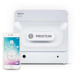 Robot Limpiacristales Windows Cleaner Spire BT200 PRIXTON Con APP Móvil Y Almohadillas
