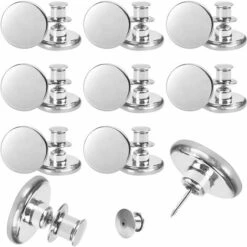 Botón De Jeans Desmontable, Botón De Pantalones, Juego De 12 Botones De Jeans Ajustables, Botones Desmontables Instantáneos, Botón De Jeans Retráctil, Botón De Metal Desmontable Para Ropa, Jeans, Fald