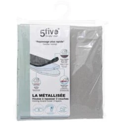 Funda Para Tabla De Planchar De 3 Capas S Gris Claro - 5Five
