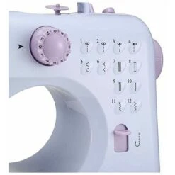 Máquinas De Coser Portátiles Mini Máquina De Coser Eléctrica Doméstica De Fácil Uso Con 12 Puntadas Incorporadas Multicolor -Hogar Limpieza Tienda 79302679 3
