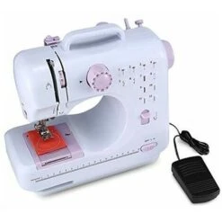 Máquinas De Coser Portátiles Mini Máquina De Coser Eléctrica Doméstica De Fácil Uso Con 12 Puntadas Incorporadas Multicolor -Hogar Limpieza Tienda 79302679 5