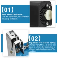 Máquina De Coser Multifuncional Eléctrica Portátil De 1000 W, Mini Máquina De Cierre De Bolsas, Máquina De Cierre De Bolsas -Hogar Limpieza Tienda 92739968 4