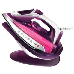 Fagor PLANCHA INALÁMBRICA 2 EN 1 CON BASE -2200 W- ROSA