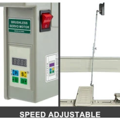 VEVOR 750W Servo Motor Sin Escobillas Para Máquina De Coser 3500RPM Con Porta Agujas Fijo -Hogar Limpieza Tienda 96445782 4