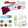 Máquina De Coser Portátil, Mini Máquina De Coser Eléctrica Portátil Para Adultos, Puntada Rápida Adecuada Para Ropa, Telas, Viajes En Casa DIY